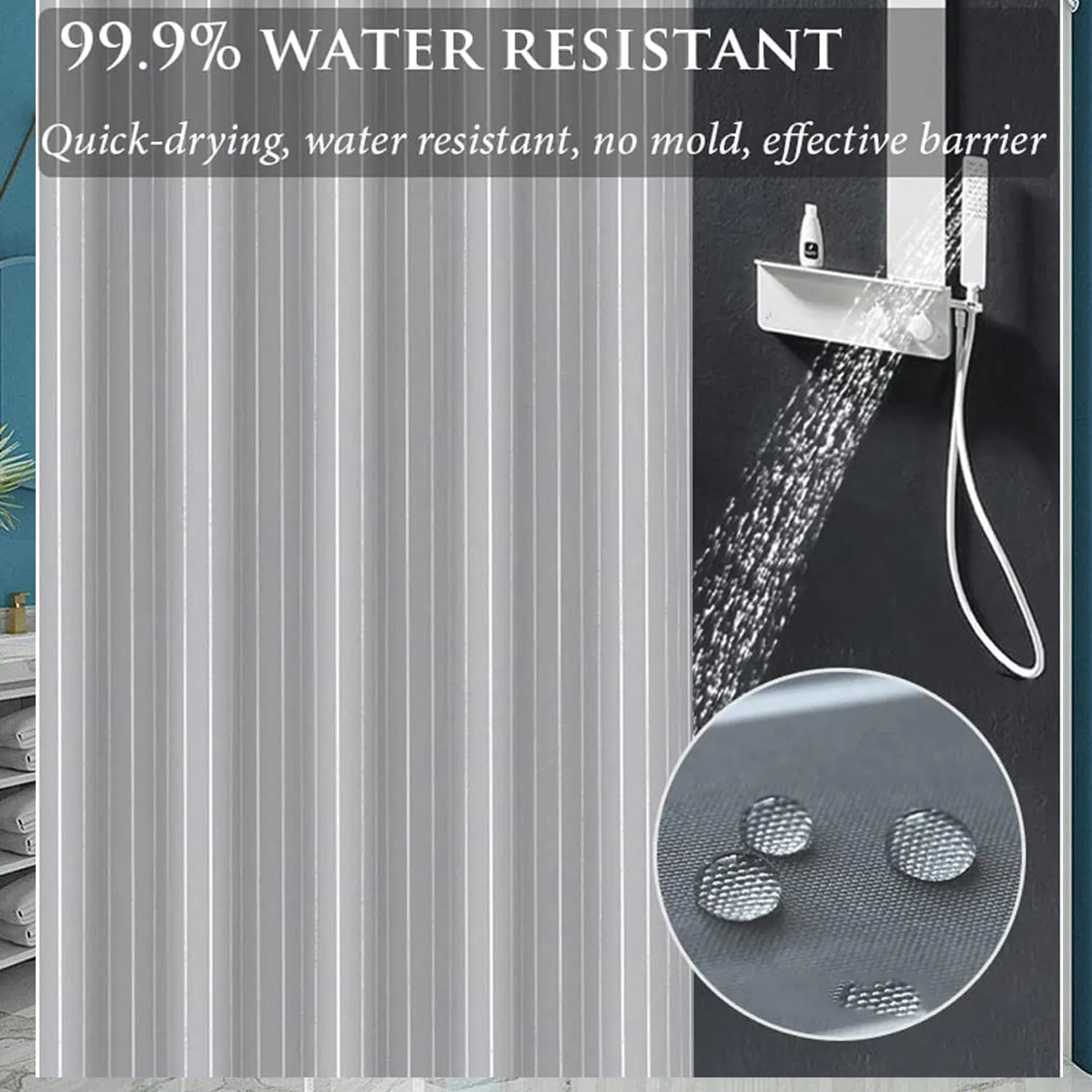 6717 Solid 1 Piece Door Curtain (180x200cm)