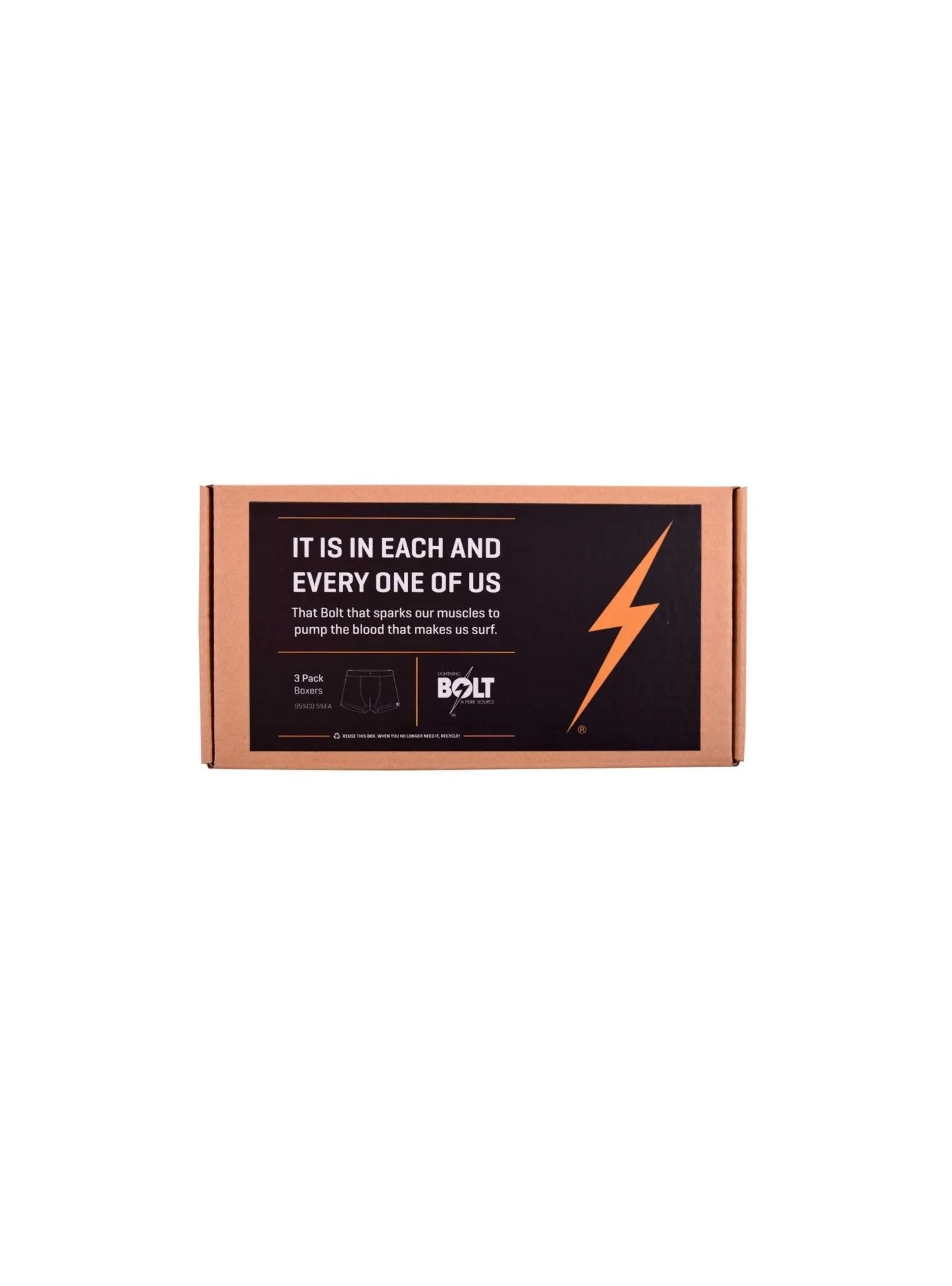 BOLT BOXERS - PACK OF 3