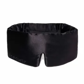 Drowsy Black Jade Silk Sleep Mask