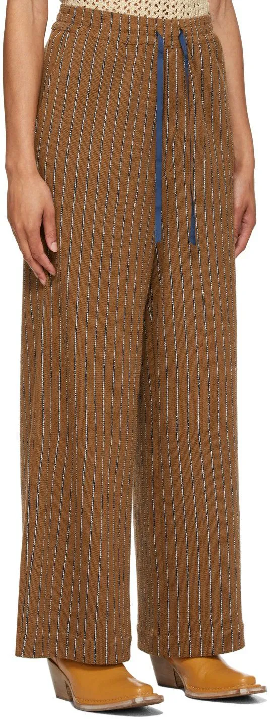 Eckhaus Latta Brown Beach Lounge Pants