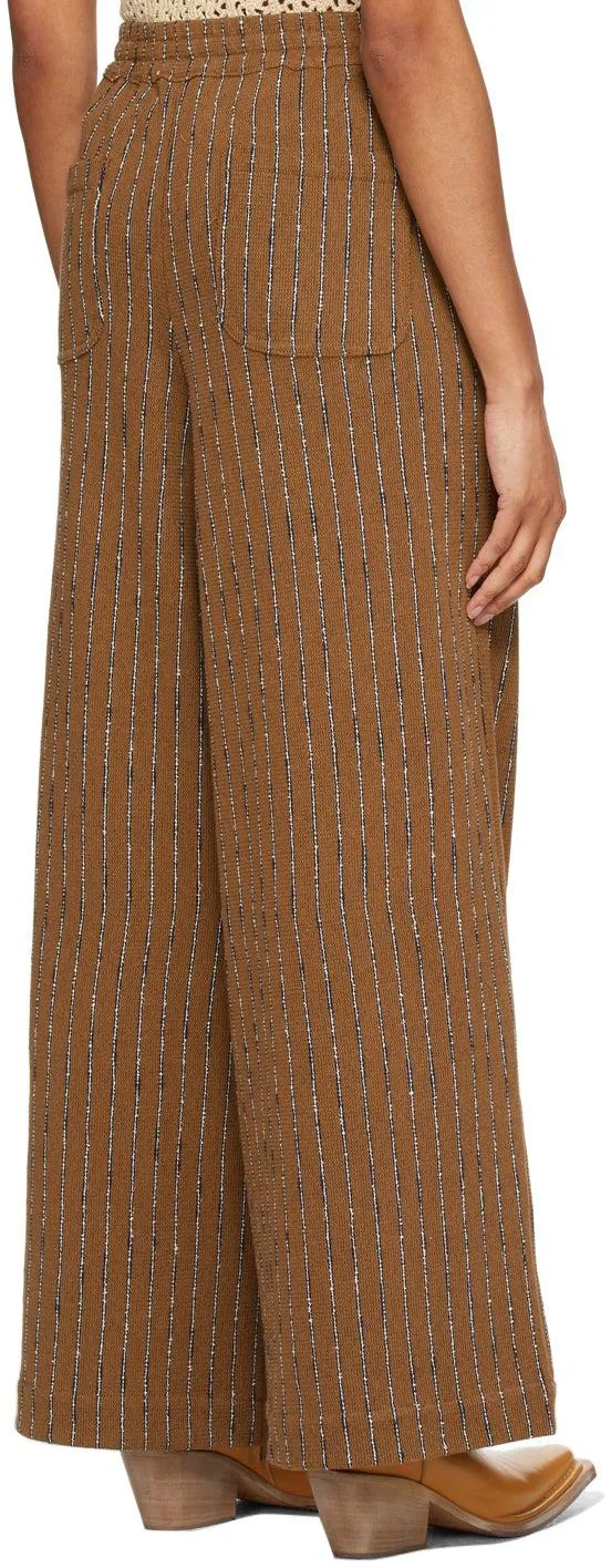 Eckhaus Latta Brown Beach Lounge Pants