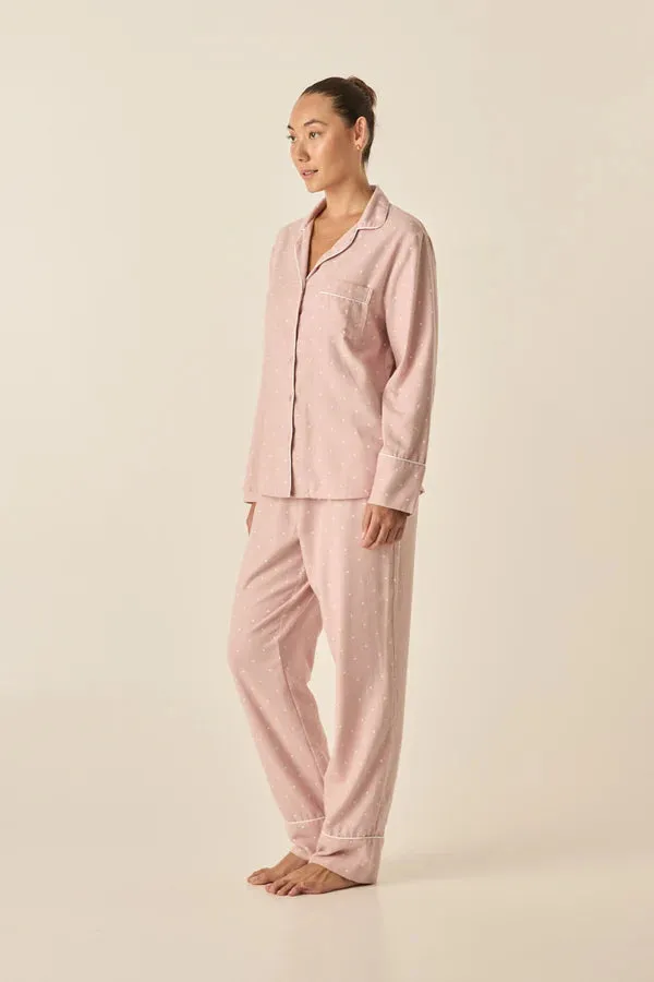 Gingerlilly - Alessia   Brushed Cotton Set | Pink