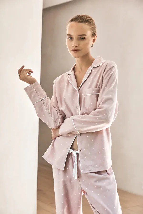 Gingerlilly - Alessia   Brushed Cotton Set | Pink