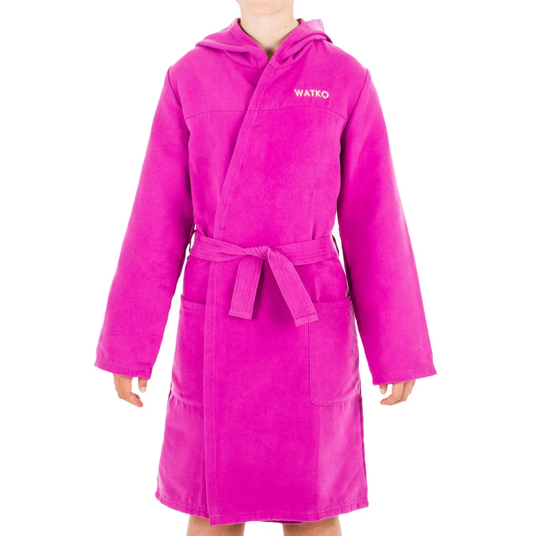 Kids' Compact Microfibre Pool Bathrobe