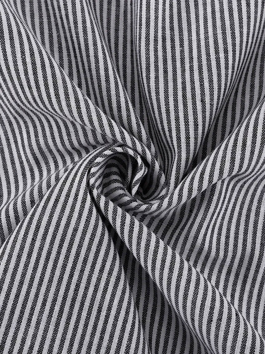 Lightweight Striped Lounger Home Dress