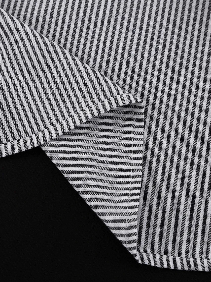 Lightweight Striped Lounger Home Dress