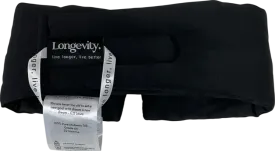 Longevity Mulberry Silk Sleep Mask Black One size
