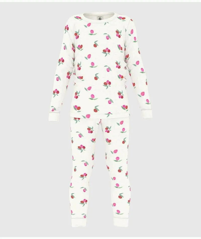 PETIT BATEAU LONG SLEEVE FRUIT PRINT LOUNGEWEAR (PJS)