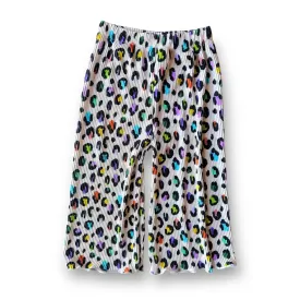 Plisse Wide Leg Pant - Loopy Leopard