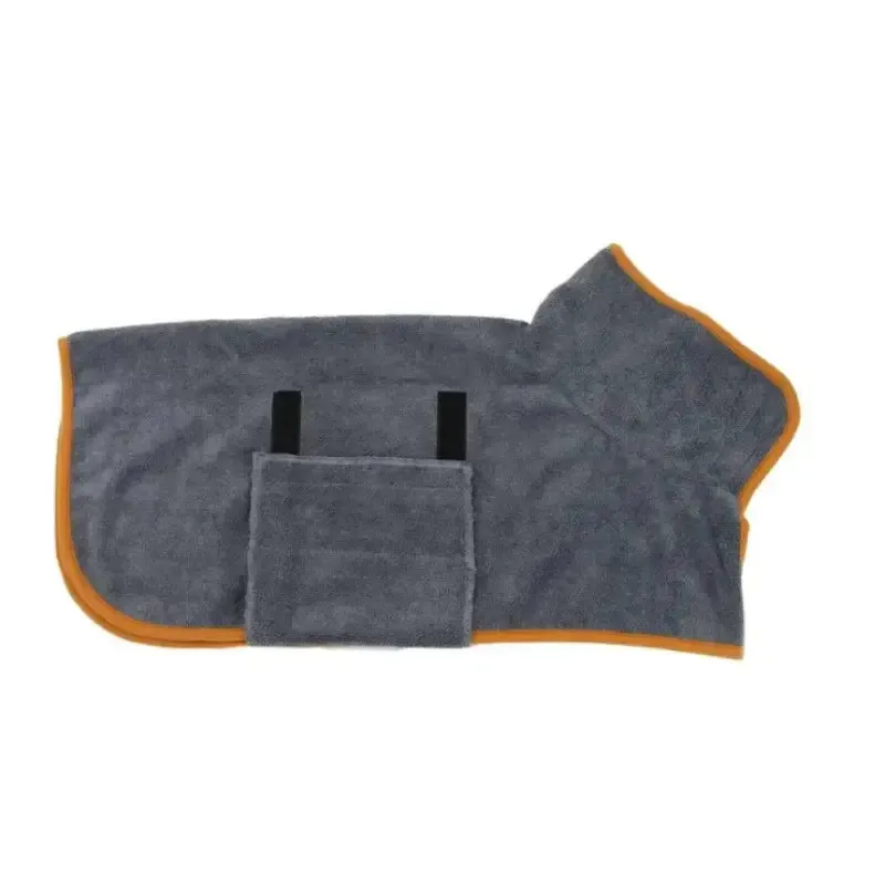 Quick-Dry Dog Bathrobe Wrap for Cozy, Clean Pups
