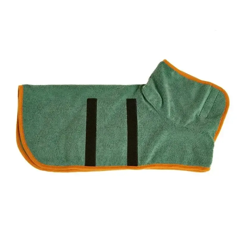 Quick-Dry Dog Bathrobe Wrap for Cozy, Clean Pups