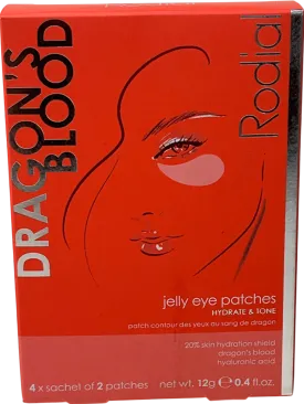 Rodial Dragon's Blood Jelly Eye Mask Patches 12g