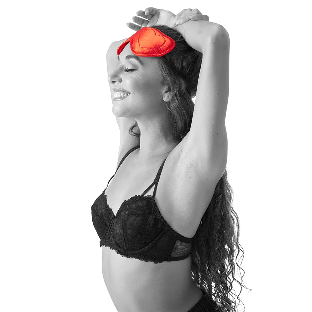 Sex & Mischief Amor Heart Blindfold Eye Mask