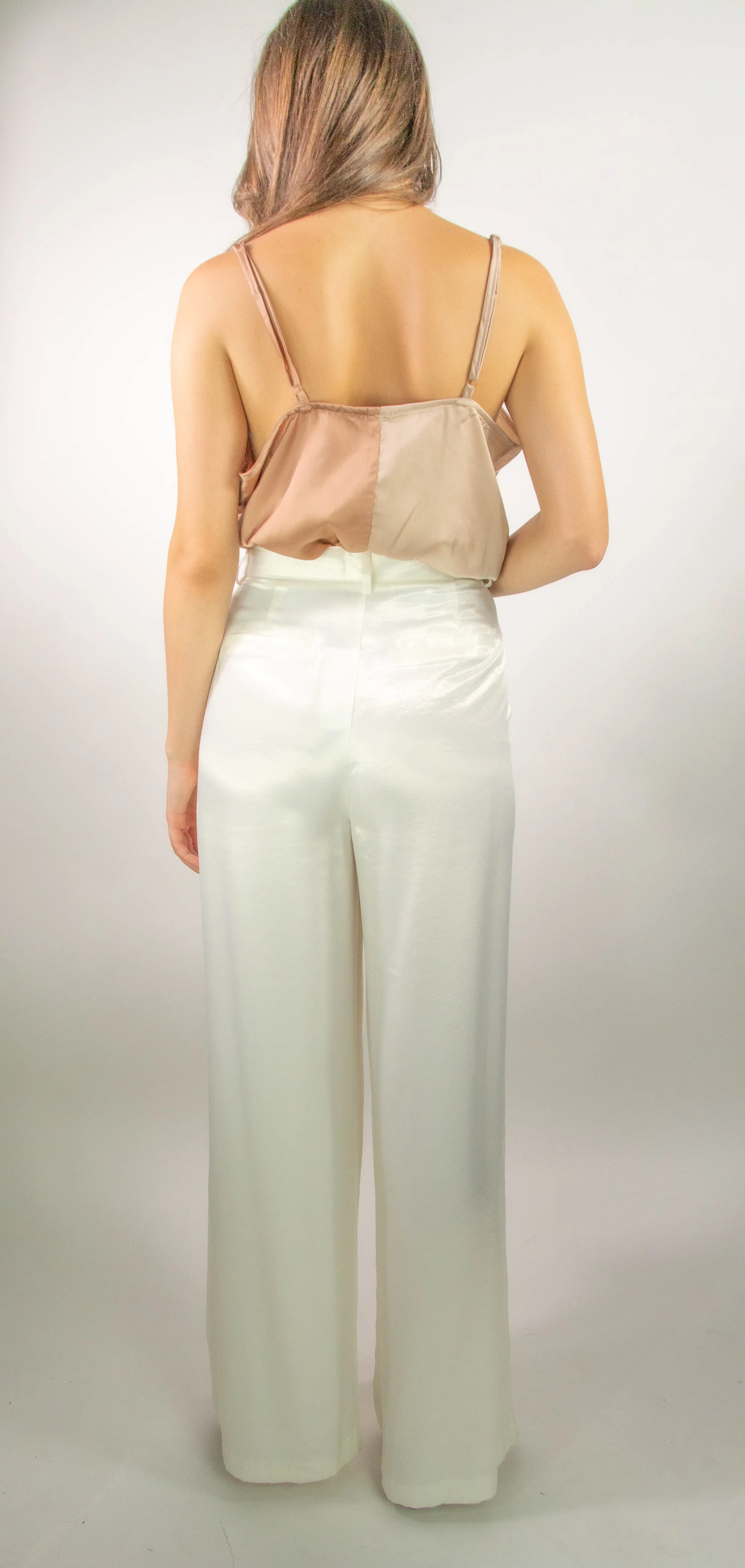 Shimmer with Me White Pants