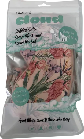 SMUG Floral Print Padded Sleep Mask One Size