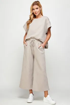 Textured Lounge Set