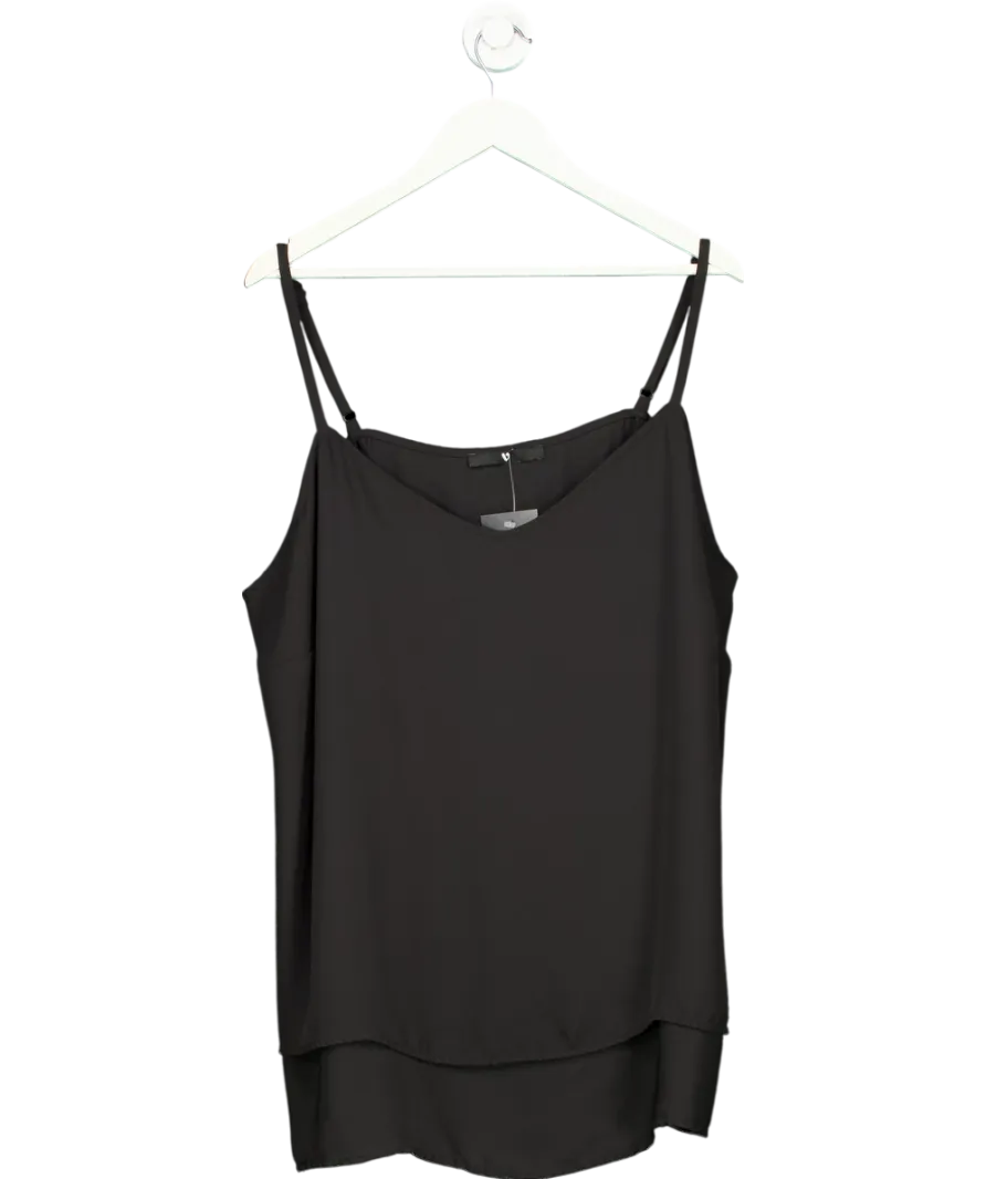 Very Black Layered Camisole UK 26